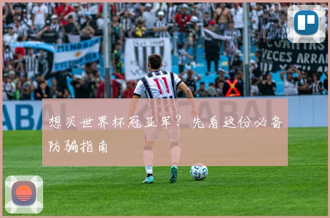 想买世界杯冠亚军？先看这份必备防骗指南